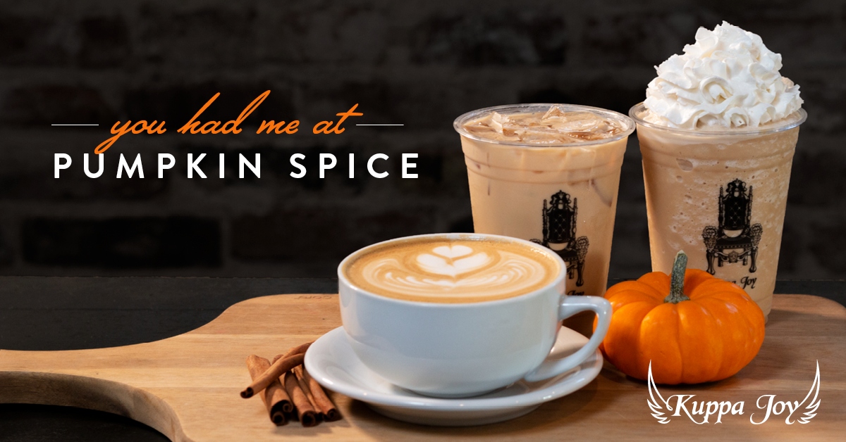 Kuppa Joy Pumpkin Spice Latte Featured