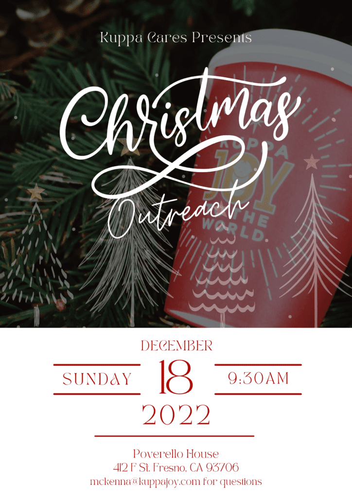 Christmas with Kuppa Cares Kuppa Joy